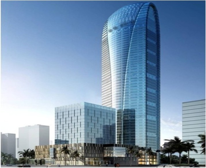 海南海控大廈（海南在建第一高樓）鋼結構工程